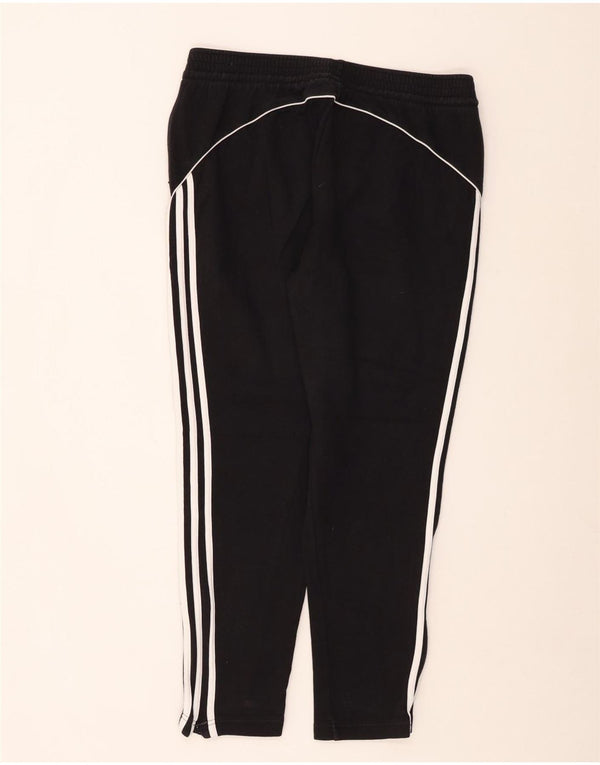 ADIDAS Womens Tracksuit Trousers UK 16/18 Large  Black Cotton