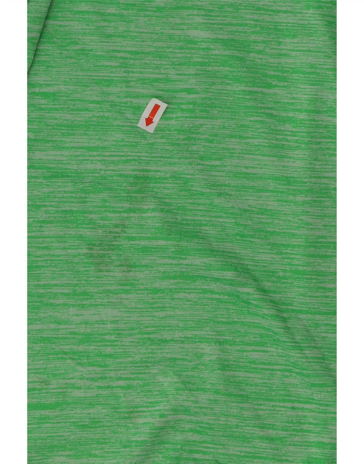 RUSSELL ATHLETIC Mens Dri-Power Hoodie Jumper UK 38/40 Medium Green