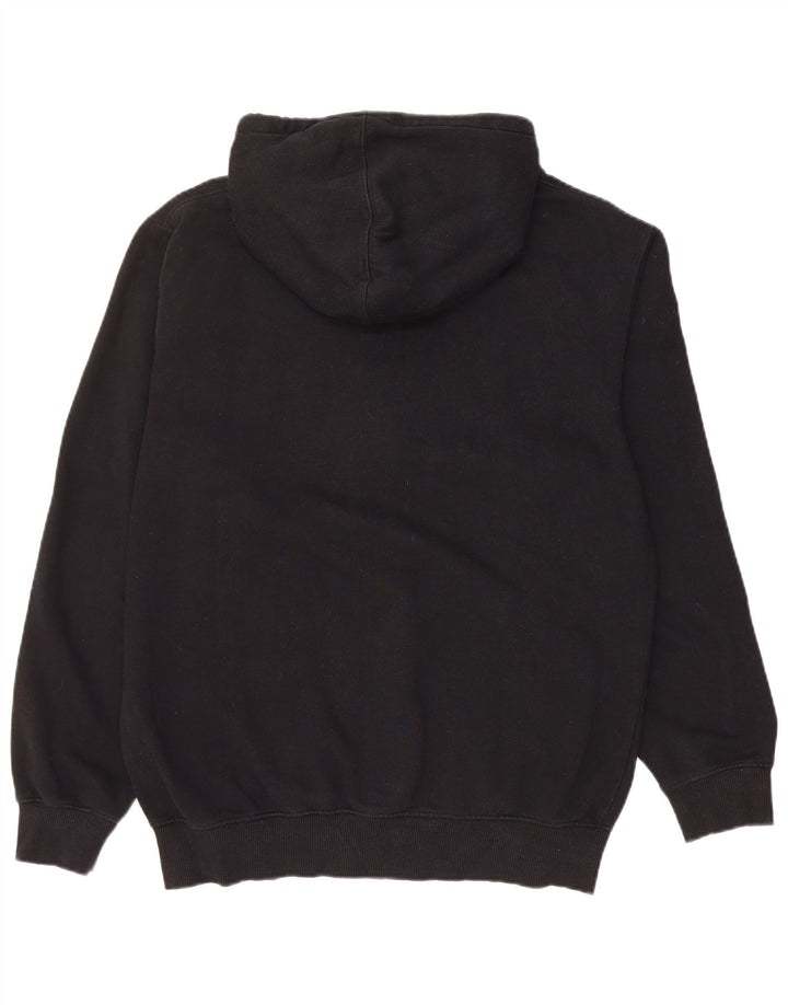 HARD ROCK CAFE Mens Vienna Graphic Hoodie Jumper Large Black Cotton