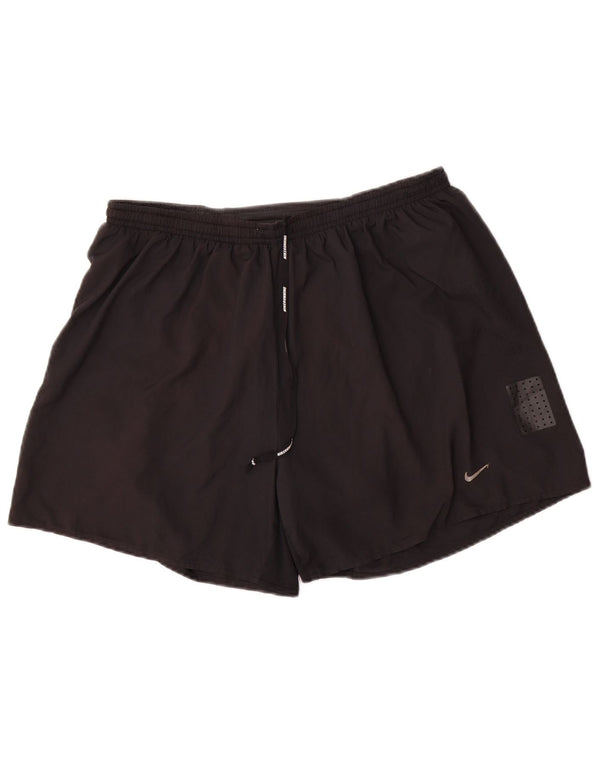Nike Mens Dri Fit Sport Shorts XL Black Polyester
