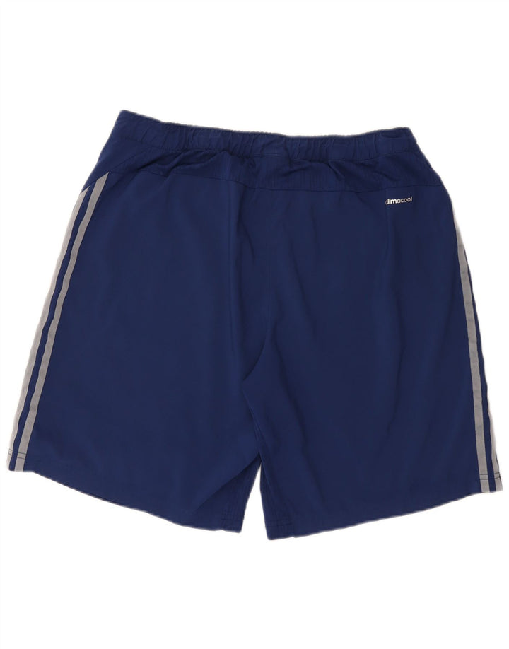 Adidas Mens Climacool Sport Shorts Large Blue Polyester