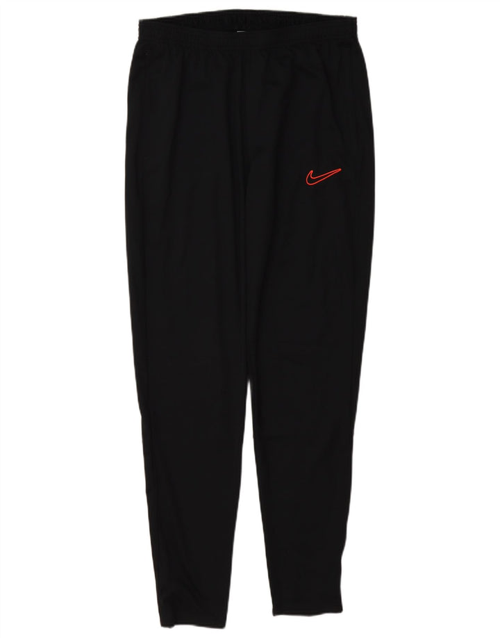 Nike Mens Dri Fit Tracksuit Trousers Small Black Polyester