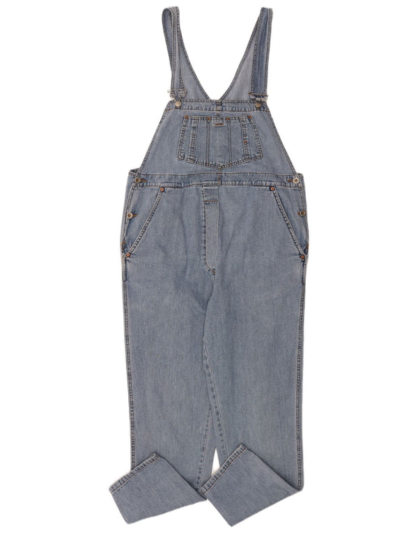 Vintage Womens Maternity Dungarees Jeans Large W40 L30 Blue Cotton