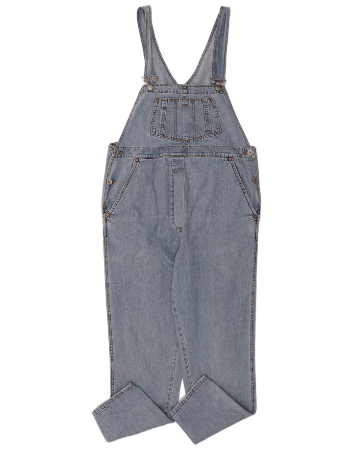 Vintage Womens Maternity Dungarees Jeans Large W40 L30 Blue Cotton