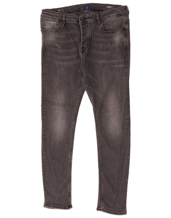 Nautica Mens Skinny Jeans W36 L30 Grey Cotton