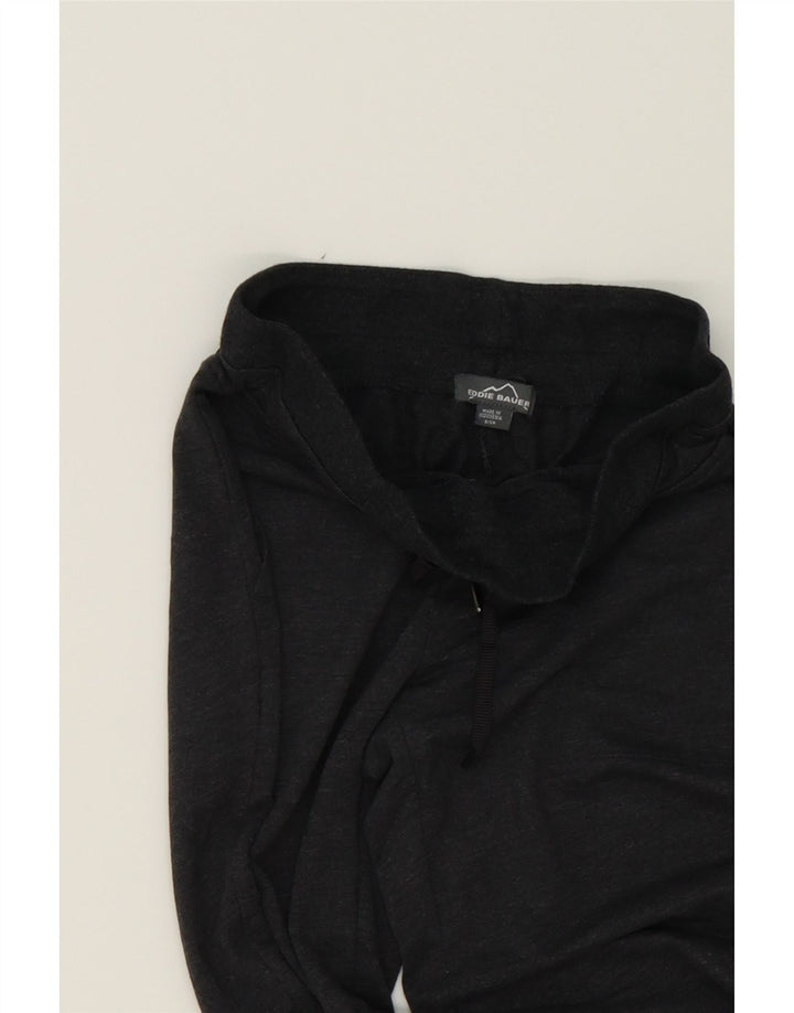 EDDIE BAUER Womens Capri Tracksuit Trousers UK 10 Small Grey Vintage Eddie Bauer and Second-Hand Eddie Bauer from Messina Hembry 