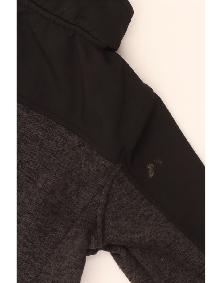 Dkny Boys Tracksuit Top Jacket 3-4 Years Black Colourblock Polyester