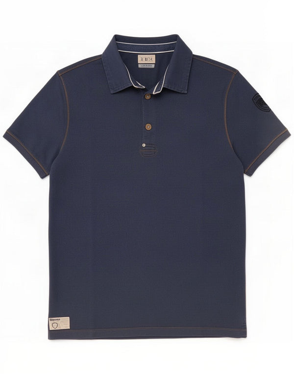 Blauer Mens Polo Shirt XL Blue Cotton