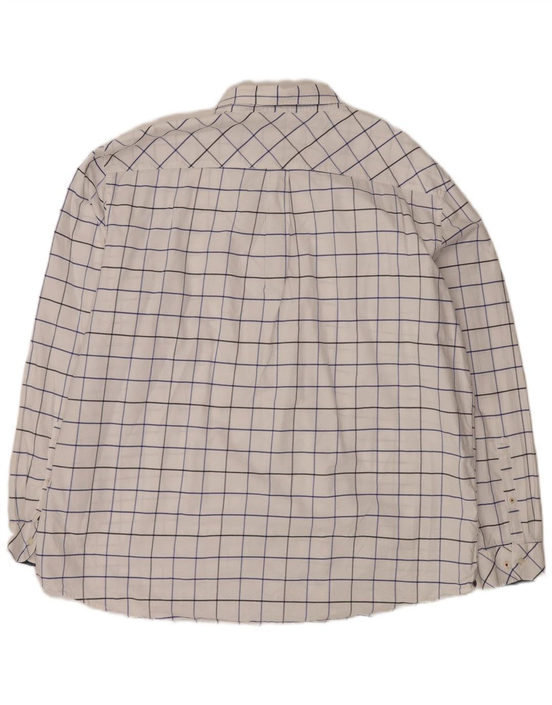 Joules Mens Classic Fit Shirt 3XL White Check Cotton