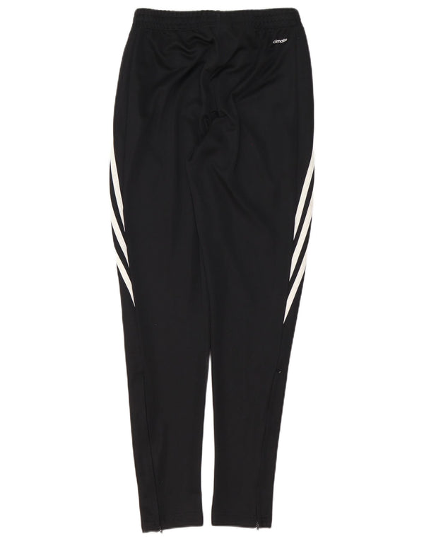 Adidas Mens Climalite Tracksuit Trousers Small Black Polyester