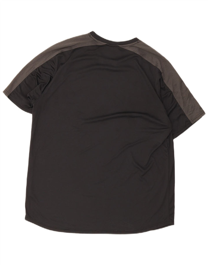 Under Armour Mens Fitted T-Shirt Top 2XL Black