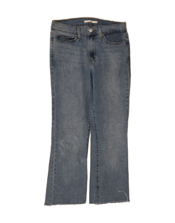 LEVI'S Womens Slimming Bootcut Jeans W29 L25 Blue Cotton Vintage Levi's and Second-Hand Levi's from Messina Hembry 