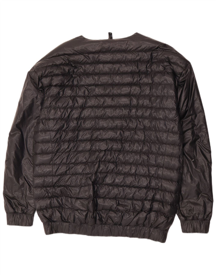 Adidas Mens Padded Jacket UK 38 Medium Black Nylon