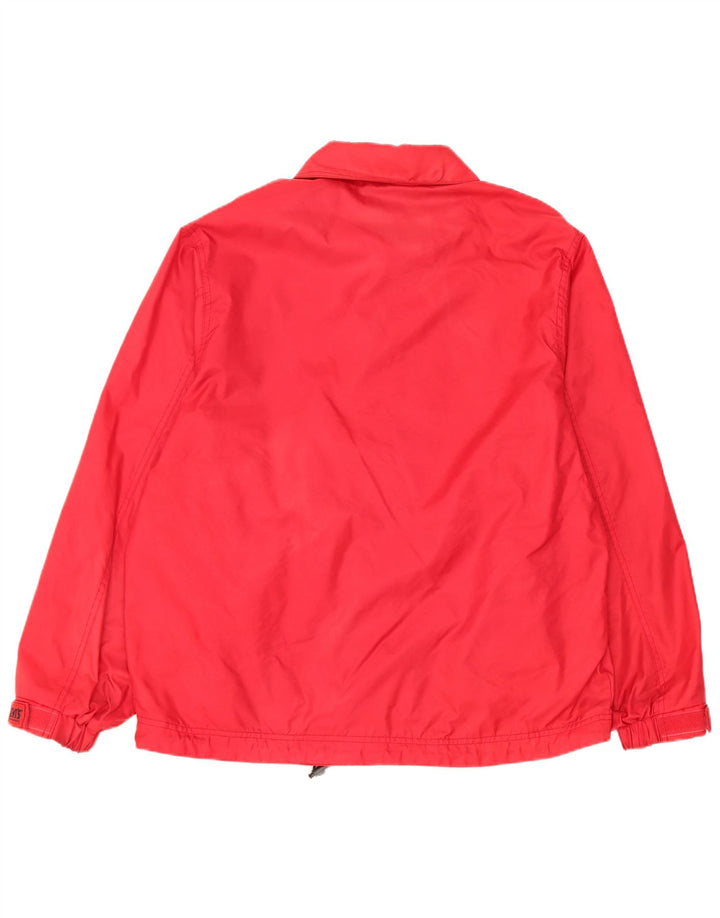 Levi's Mens Bomber Jacket UK 38 Medium Red Nylon