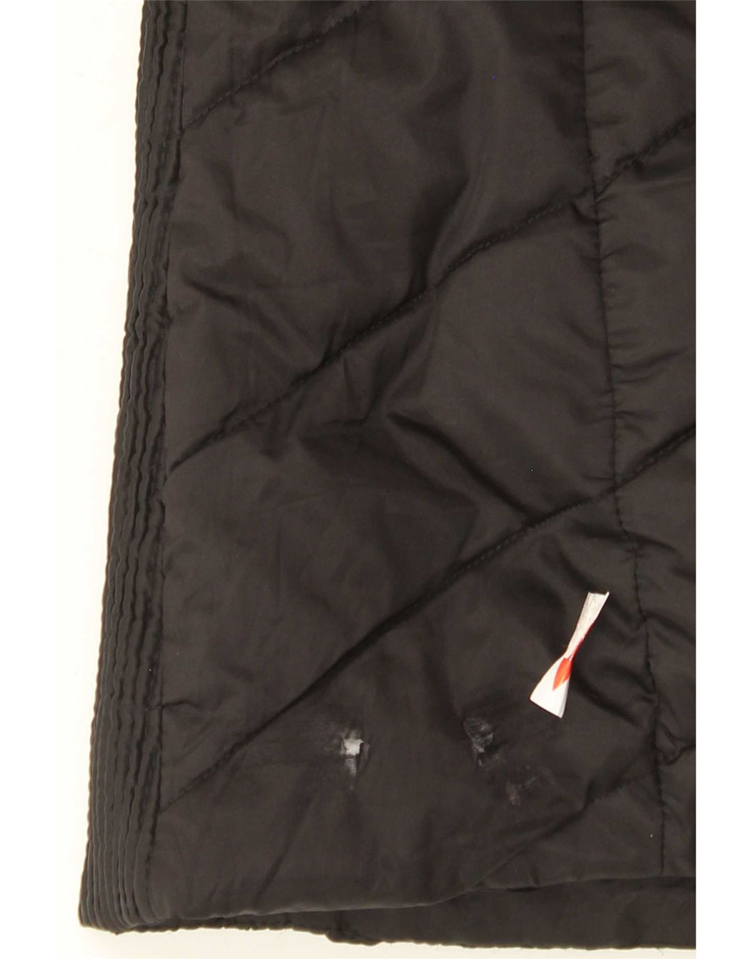 Nautica Womens Hooded Padded Jacket UK 14 Medium Black Polyester