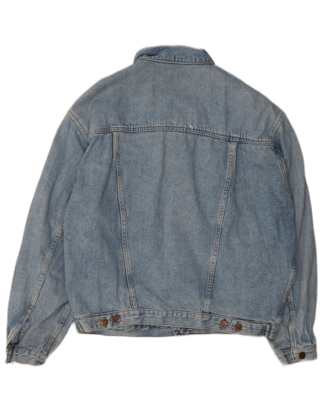 Vintage Mens Denim Jacket UK 40 Large Blue