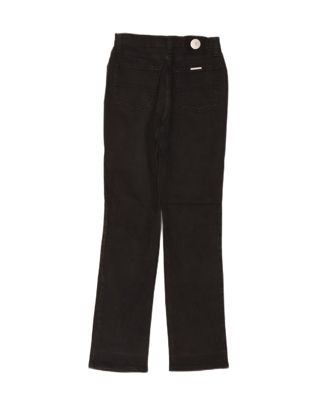 Trussardi Womens Straight Jeans W26 L30 Grey Cotton