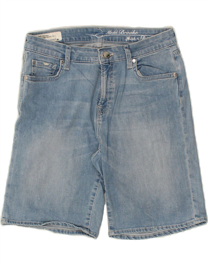 GAS Womens Skinny Denim Shorts W28 Medium Blue Vintage Gas and Second-Hand Gas from Messina Hembry 