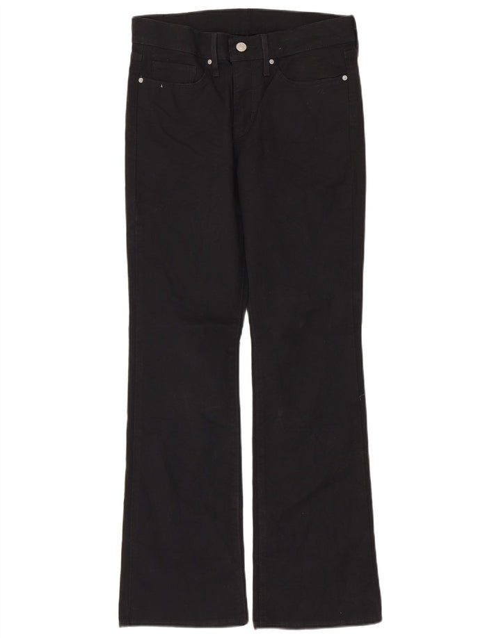 Levi's Womens Bootcut Jeans W28 L30 Black Cotton