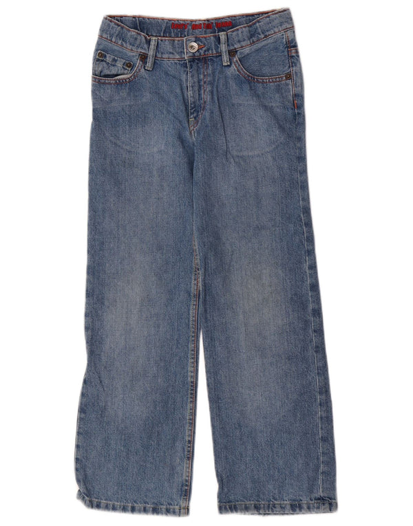 Levi's Boys Straight Jeans 7-8 Years W24 L23 Blue Cotton