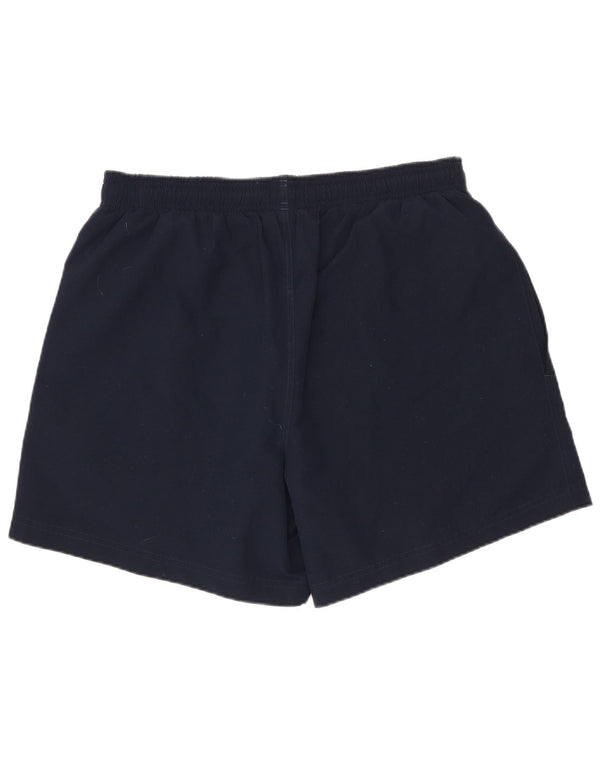 ADIDAS Mens Sport Shorts Medium  Navy Blue Polyester