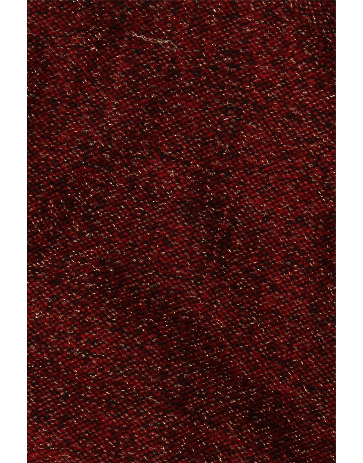 PACO BOUTIQUE Womens Long Sleeve Jumper Dress UK 14 Large Red Flecked