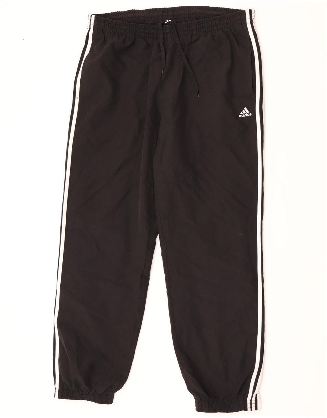 Adidas Mens Climalite Tracksuit Trousers Joggers XL  Black Polyester