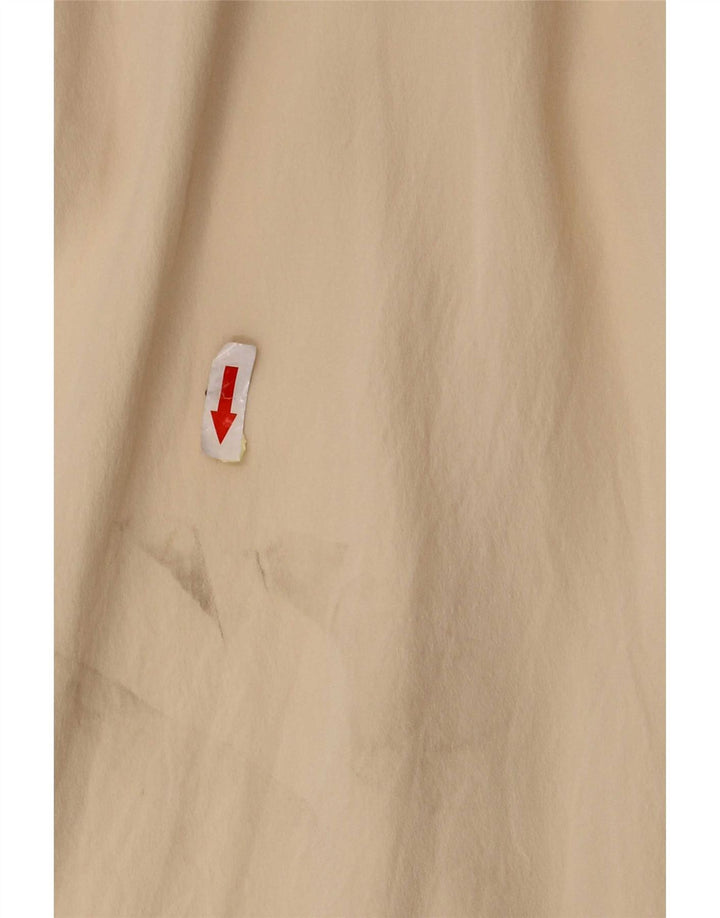 Vintage Womens Shirt Blouse IT 44 Medium Off White Silk