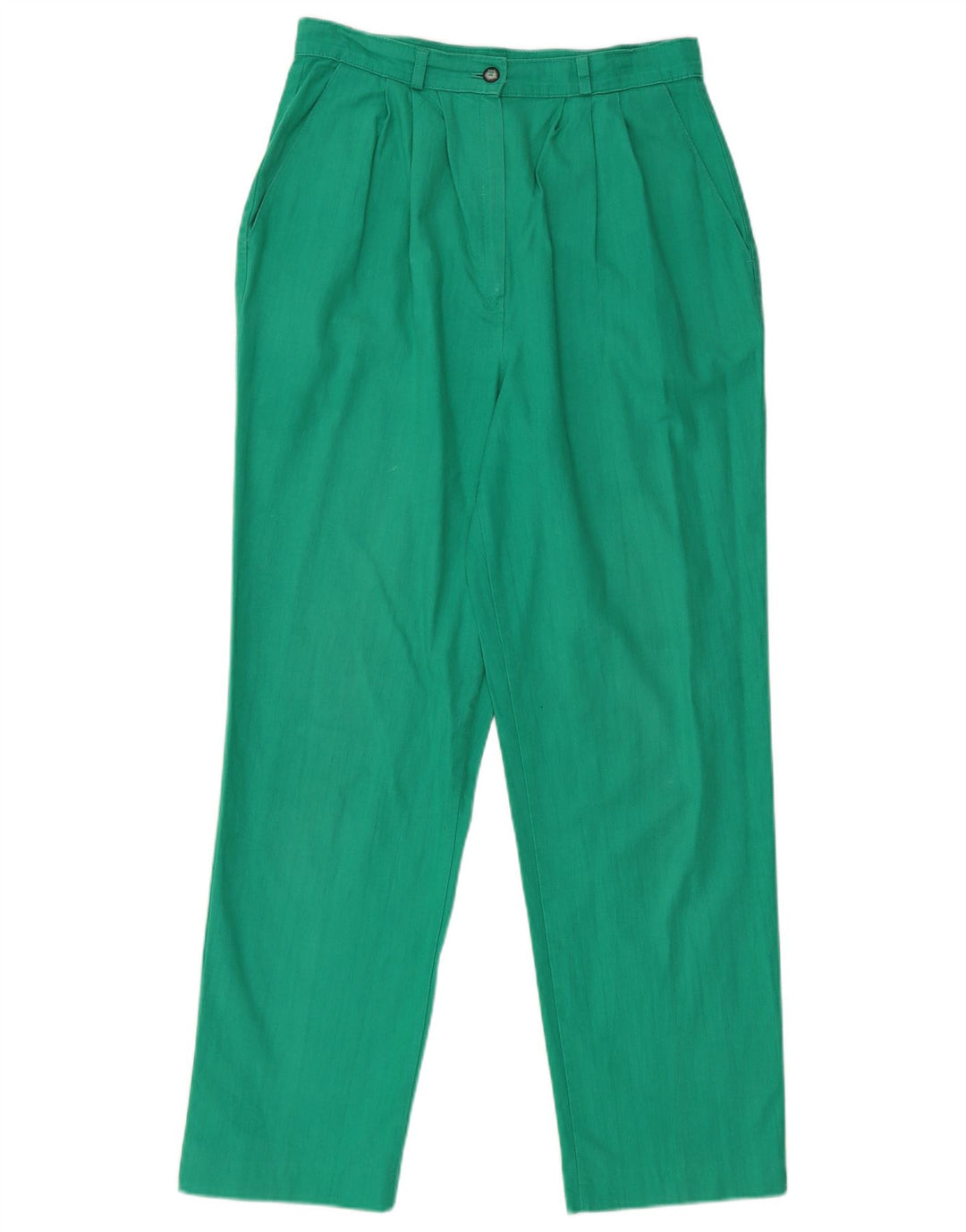 VINTAGE Womens Pegged Chino Trousers W28 L29 Green
