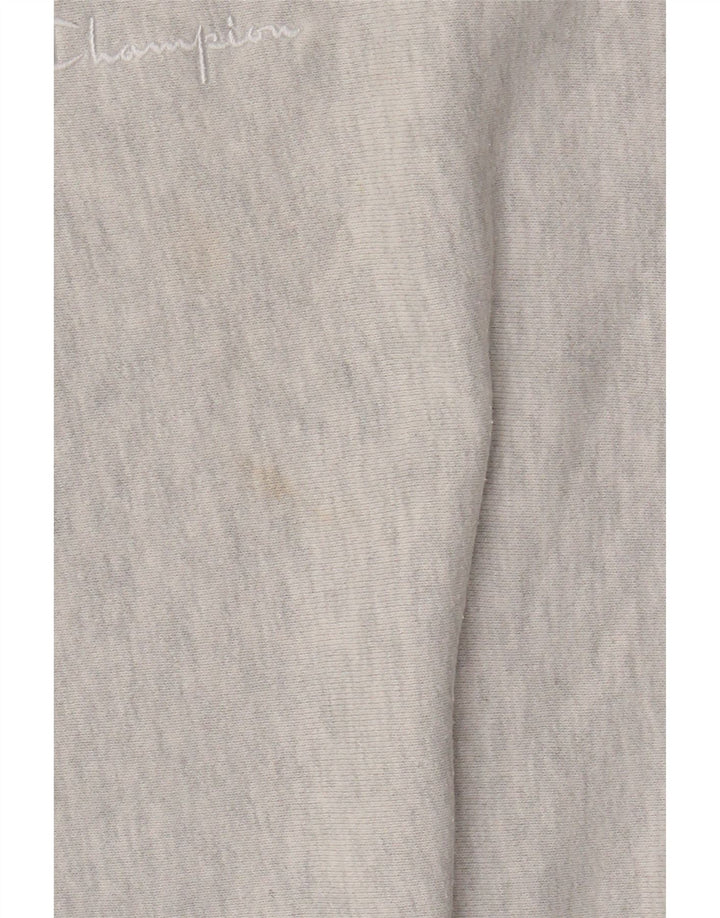 Champion Mens Sweatshirt Jumper Small Grey Cotton