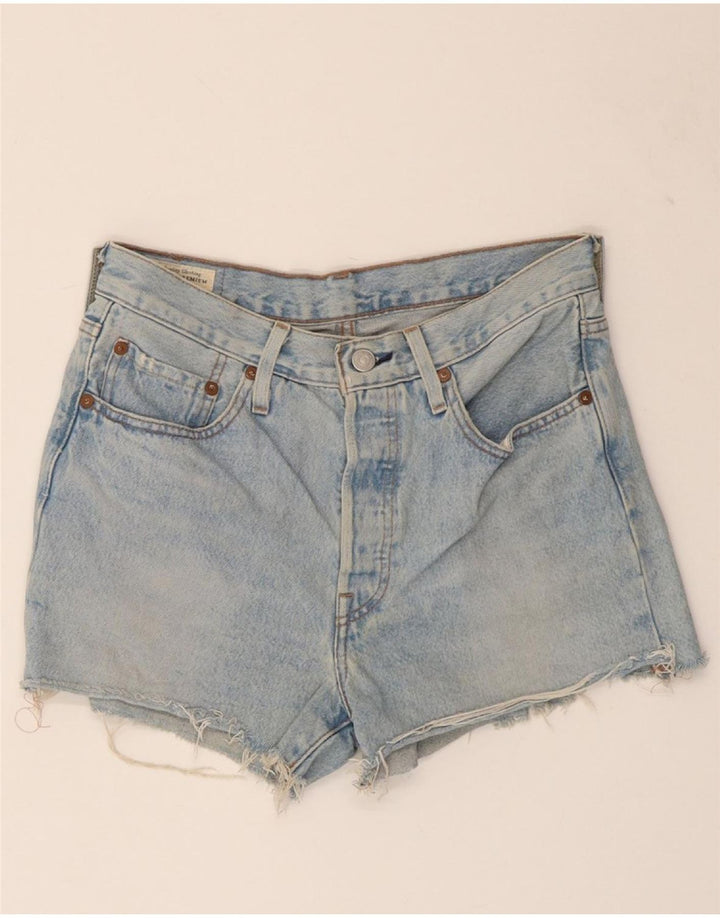 LEVI'S Womens 501 Denim Shorts  W26 Small Blue Cotton Vintage Levi's and Second-Hand Levi's from Messina Hembry 