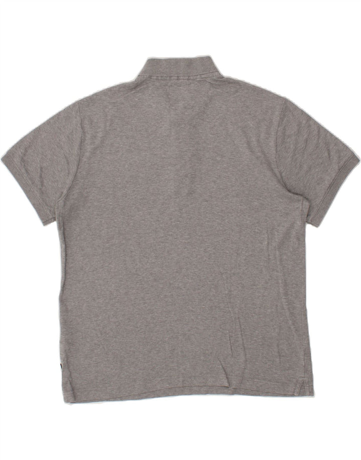 CALVIN KLEIN Mens Polo Shirt Large Grey Cotton Vintage Calvin Klein and Second-Hand Calvin Klein from Messina Hembry 