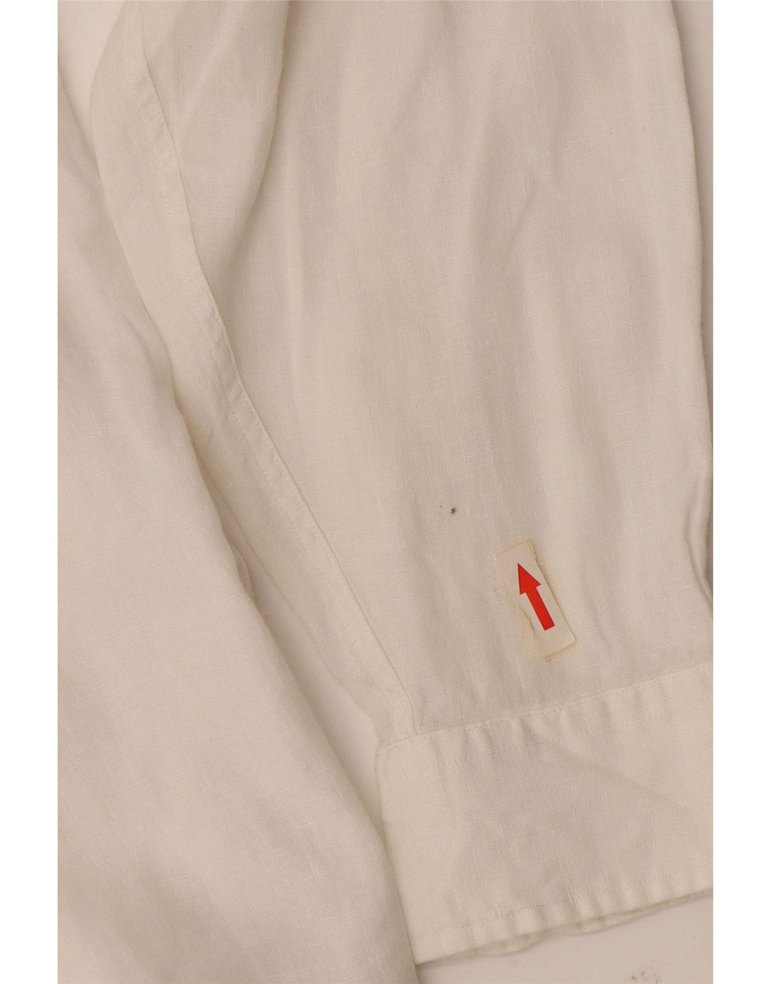 Brooks Brothers Mens Shirt Medium White Linen