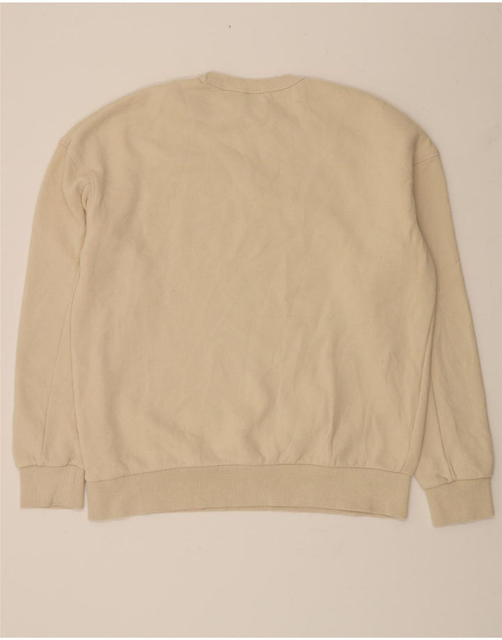 JACK & JONES Mens Sweatshirt Jumper XL Beige Cotton Vintage Jack & Jones and Second-Hand Jack & Jones from Messina Hembry 