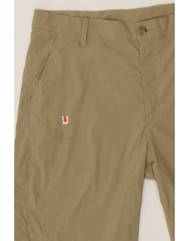 EDDIE BAUER Mens Chino Shorts W36 Large Beige Nylon Vintage Eddie Bauer and Second-Hand Eddie Bauer from Messina Hembry 