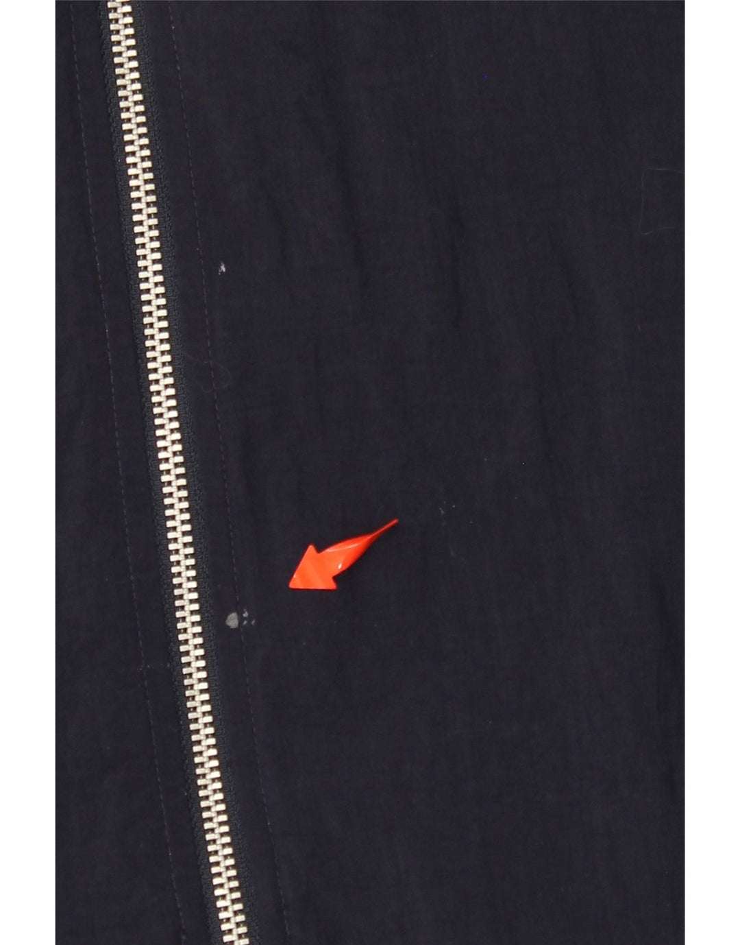 FILA Mens Hooded Reversible Jacket IT 50 Large Navy Blue Colourblock