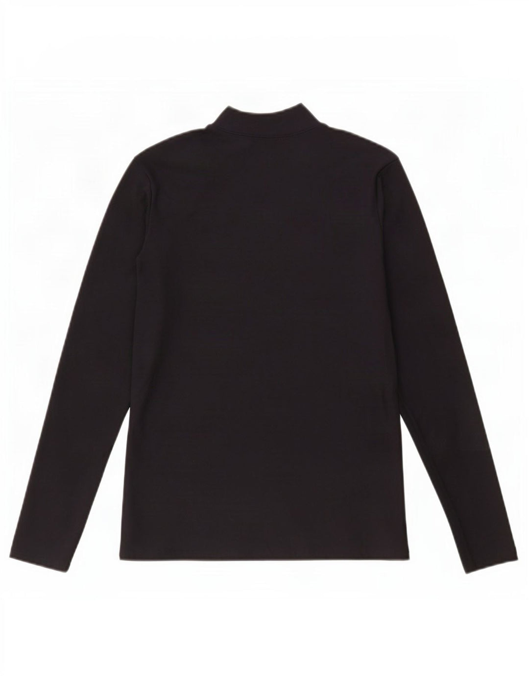 Under Armour Womens Top Long Sleeve UK 14 Large Black Nylon