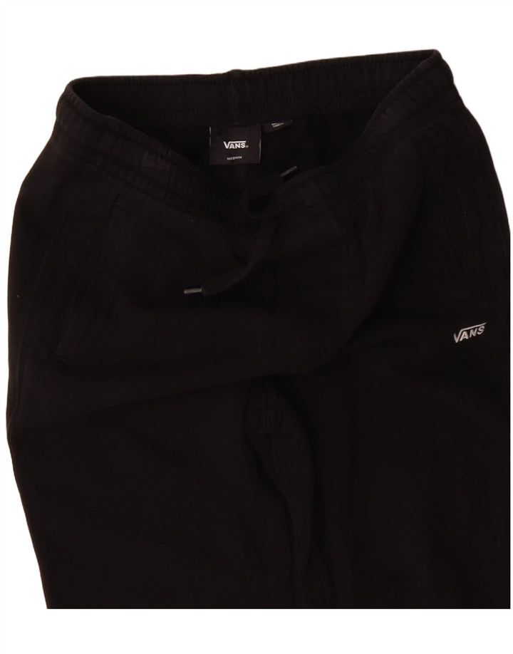 Vans Boys Tracksuit Trousers Joggers 10-11 Years Medium  Black Cotton