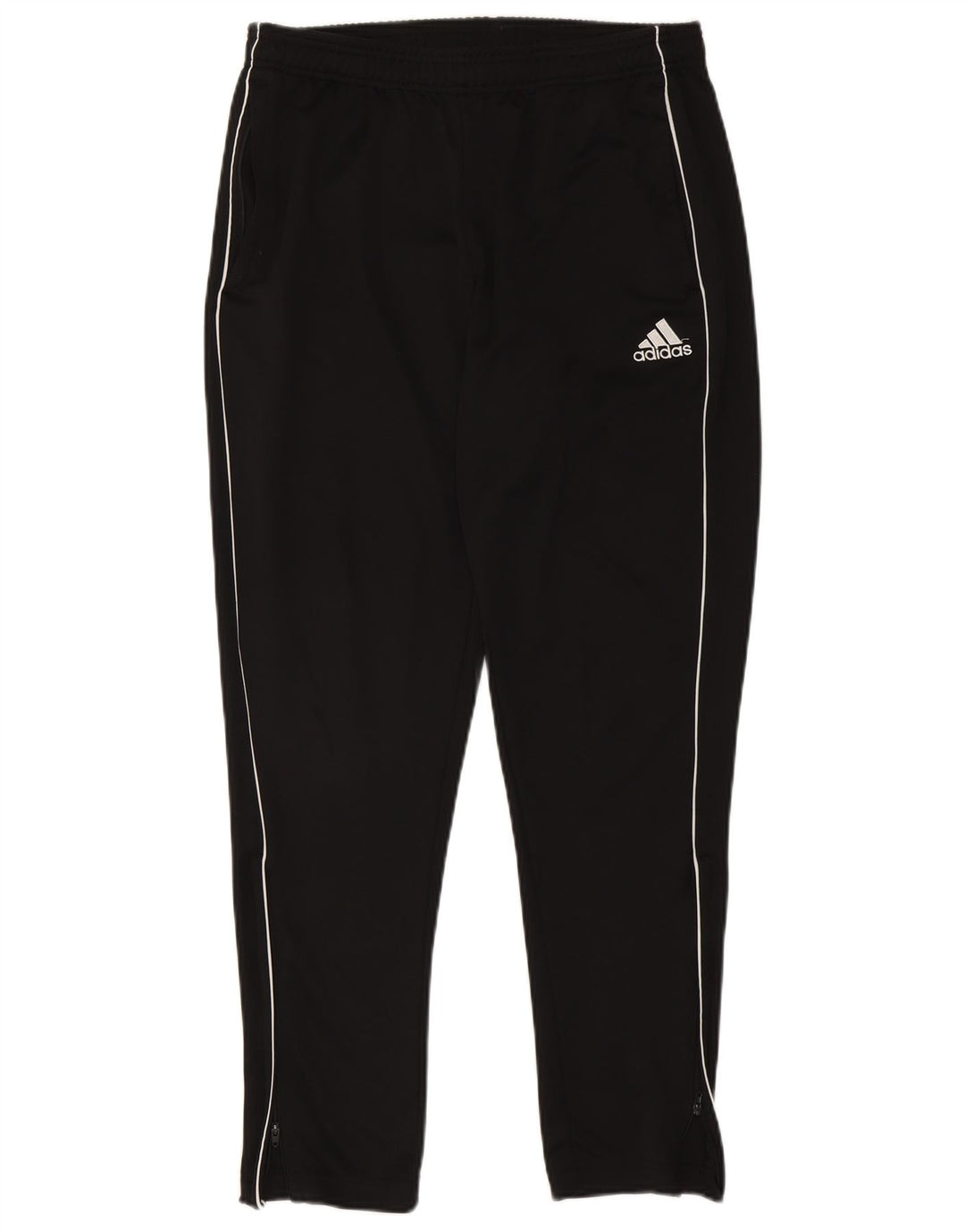 ADIDAS Mens Dri Fit Tracksuit Trousers Large  Black Polyester