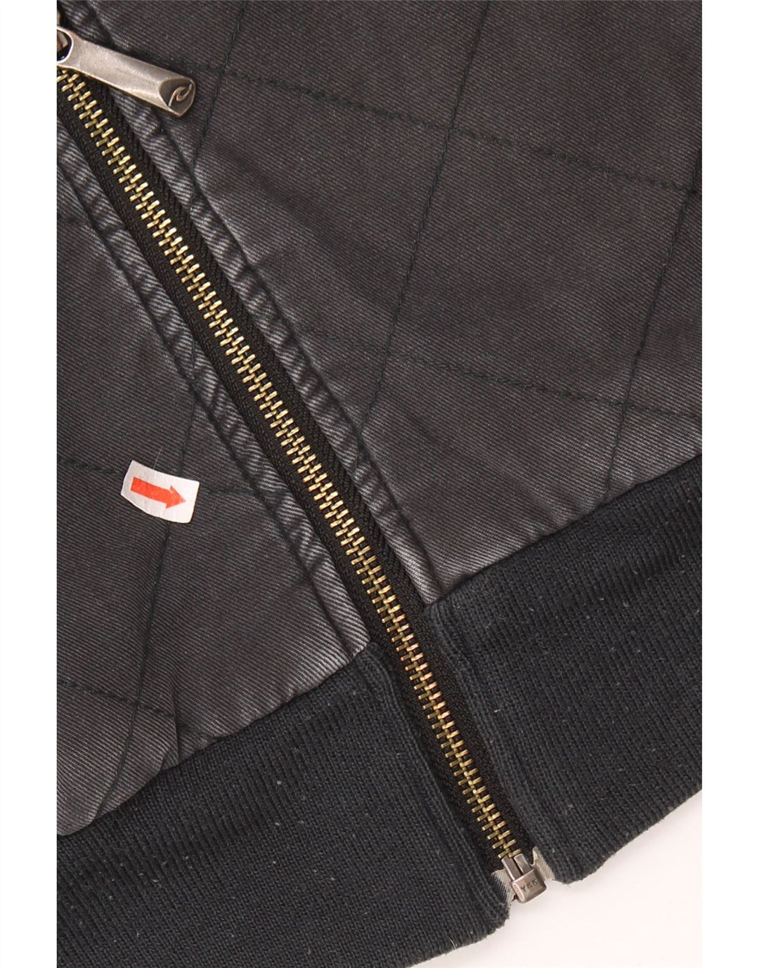 RIP CURL Mens Zip Hoodie Sweater Small Black