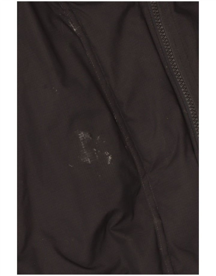 Superdry Womens Engineered Rain Jacket UK 20 2XL Black Nylon