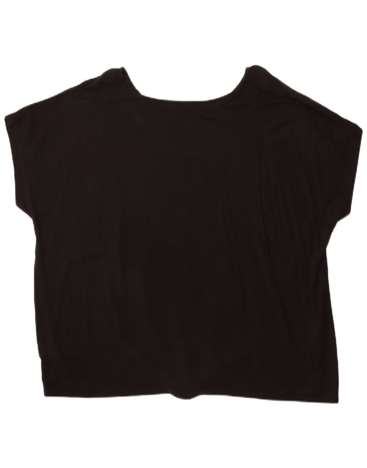 AUTOGRAPH  Womens Blouse Top UK  22 3XL Black Viscose
