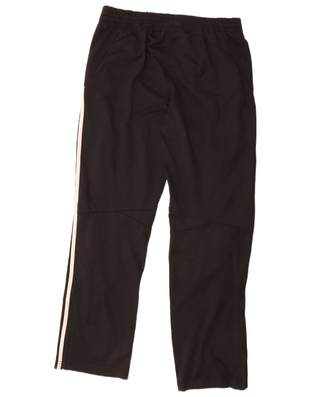 Adidas Mens Tracksuit Trousers Medium Black Colourblock Polyester