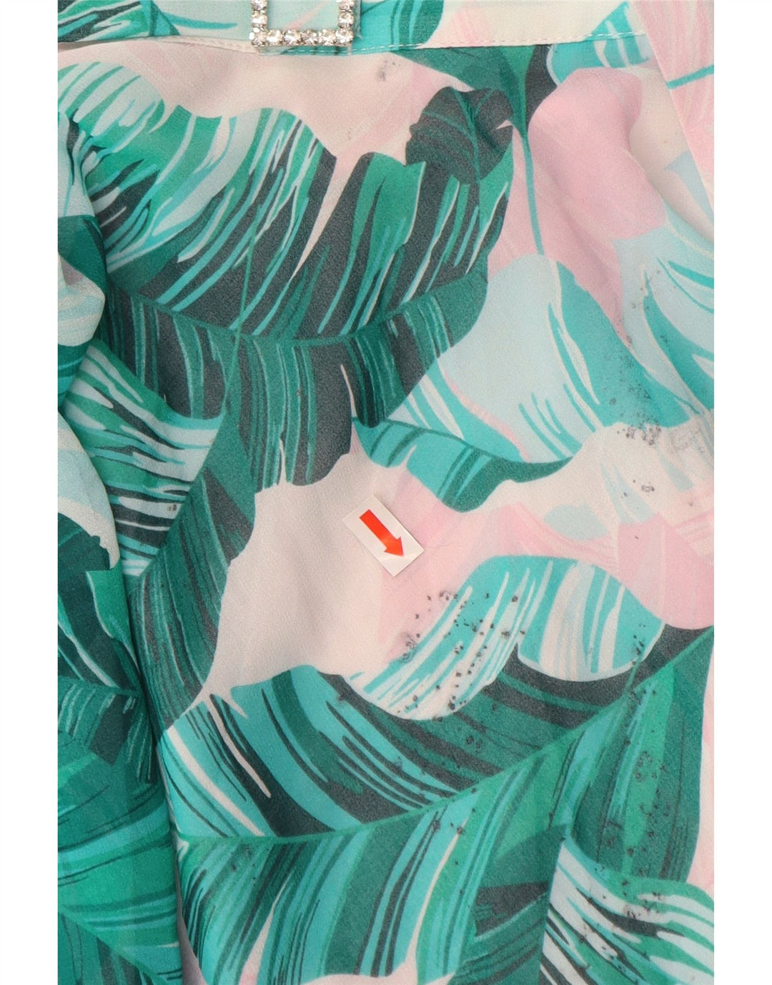 GUESS Womens A-Line Skirt UK 12 Medium W28  Blue Floral Polyester