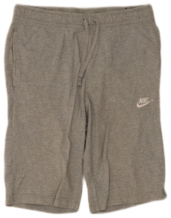 Nike Mens Bermuda Sport Shorts Medium Grey Cotton