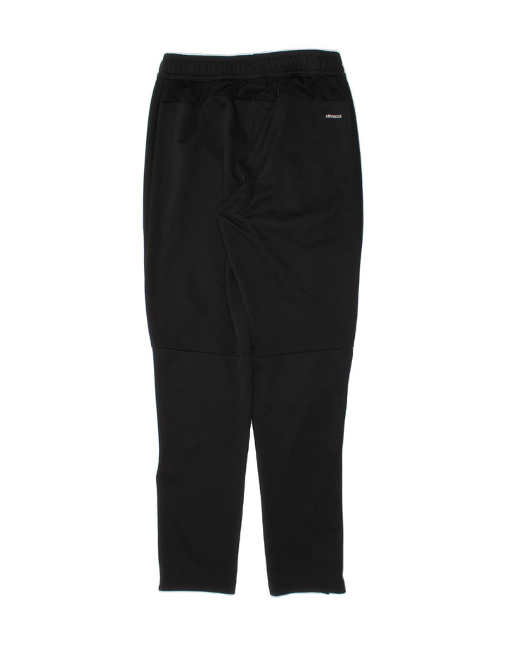 ADIDAS Boys Tracksuit Trousers 11-12 Years  Black Polyester Vintage Adidas and Second-Hand Adidas from Messina Hembry 