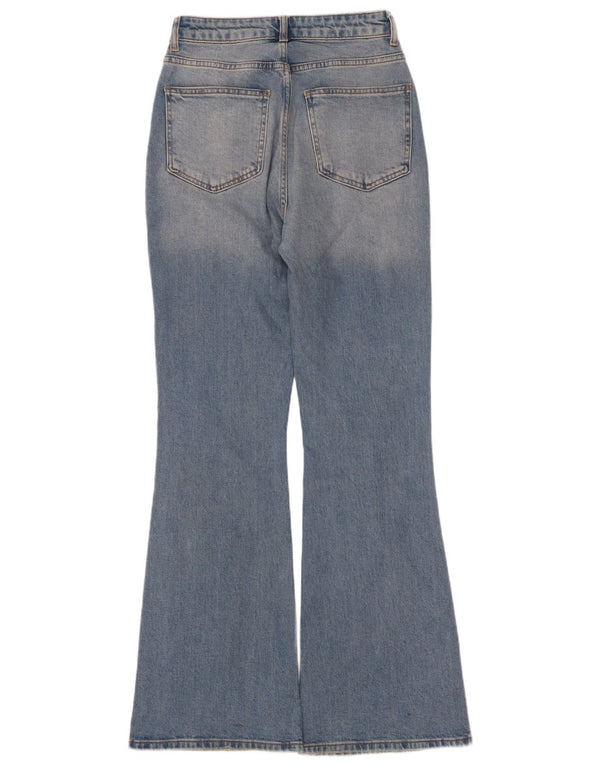 Vintage Womens Flared Jeans EU 36 Small W25 L32 Blue Cotton