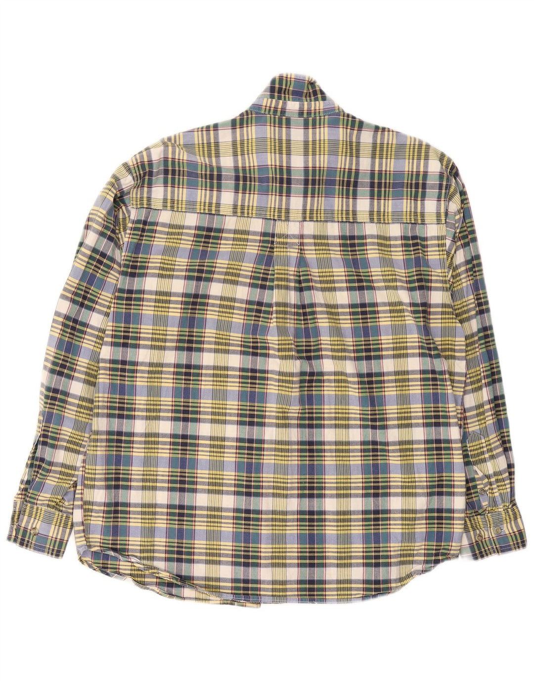 WRANGLER Mens Shirt Large Multicoloured Check Cotton