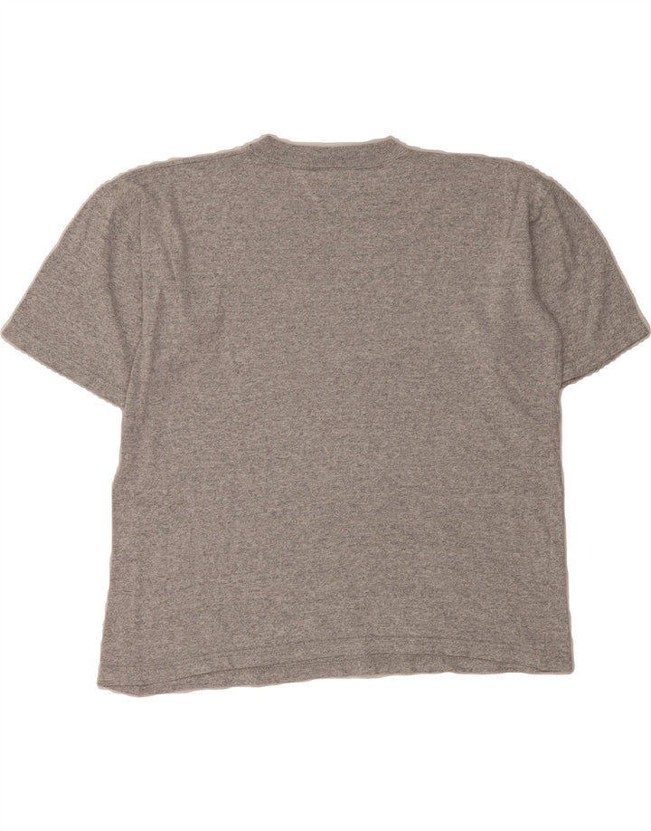 ASICS Womens T-Shirt Top UK 16 Large Grey Vintage Asics and Second-Hand Asics from Messina Hembry 