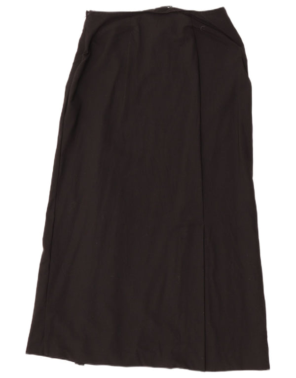 Cos Womens Maxi Skirt EU 36 Small W26 Black Wool